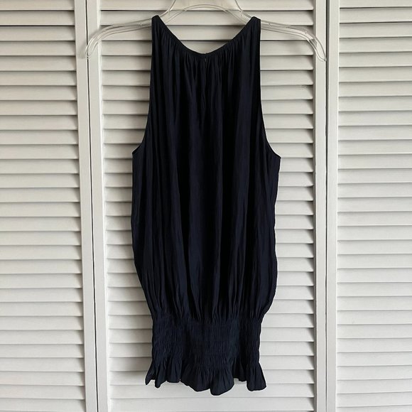 NEW with tags Ramy Brook Lauren Sleeveless Top Navy women’s small - Picture 10 of 16